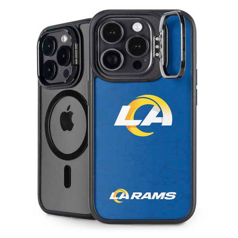 NFL Los Angeles Rams Distressed iPhone 16 Pro Kickstand Case